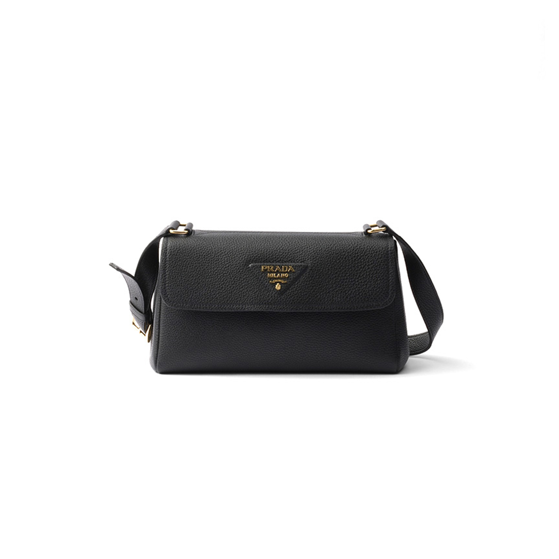 PRADA SMALL LEATHER SHOULDER BAG 1BN022 (26*14*9.5cm)